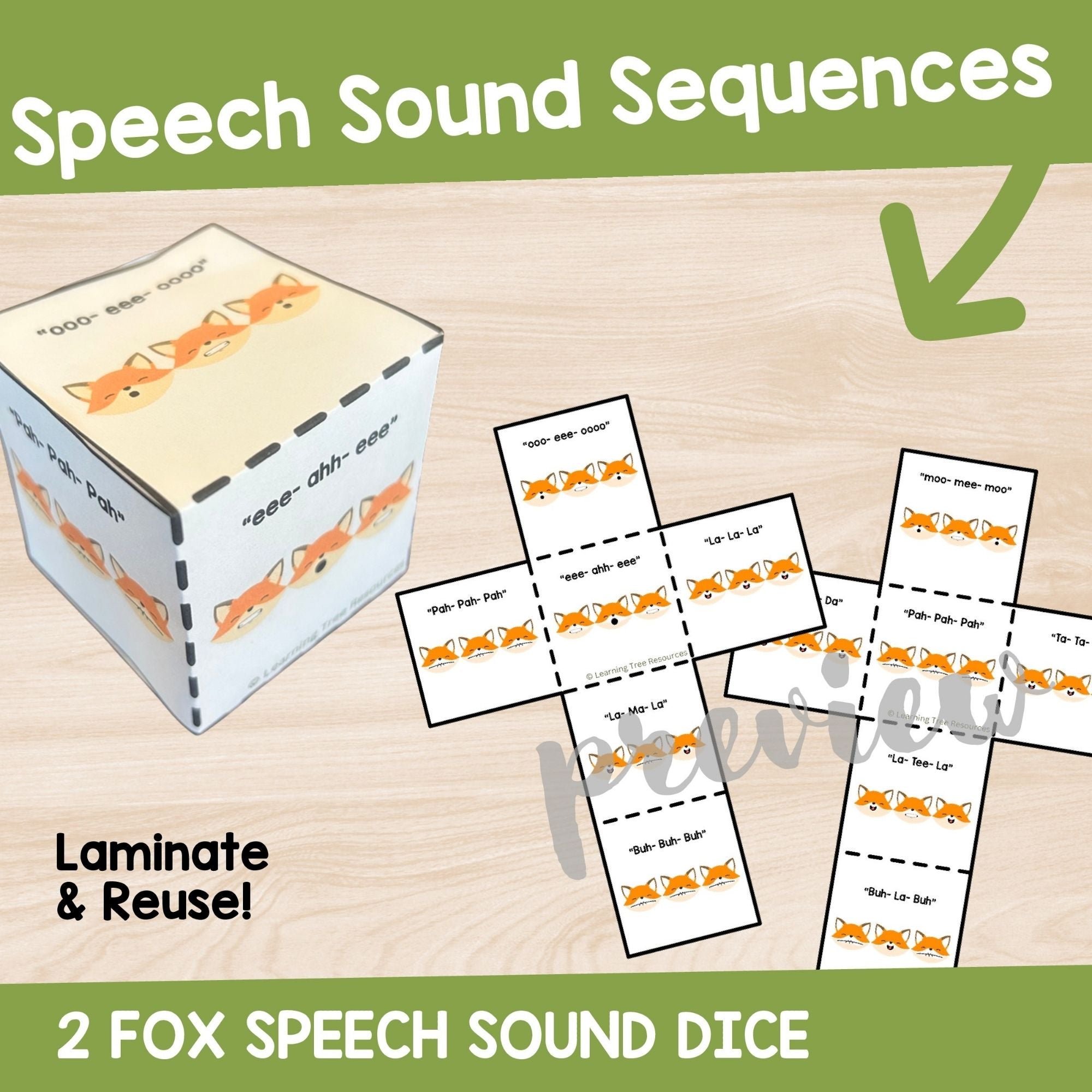 Fall Oral Motor Dice Game-Feeding Therapy and Speech Game for Fall/Autumn