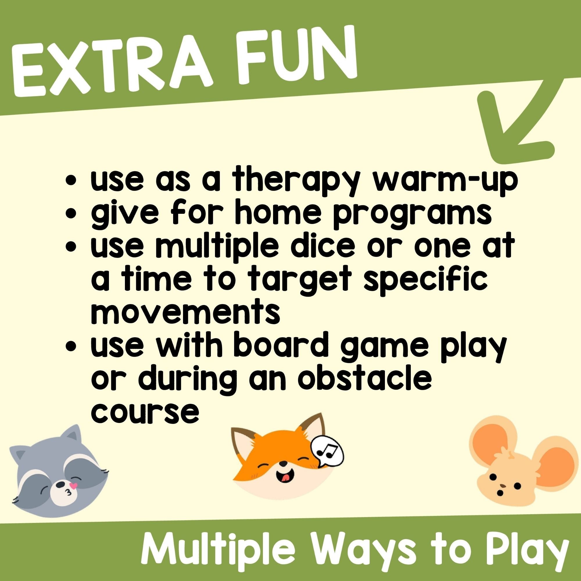 Fall Oral Motor Dice Game-Feeding Therapy and Speech Game for Fall/Autumn