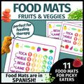 *SPANISH* Food Mats- Feeding Therapy Mats for Picky Eaters & Food Exploration